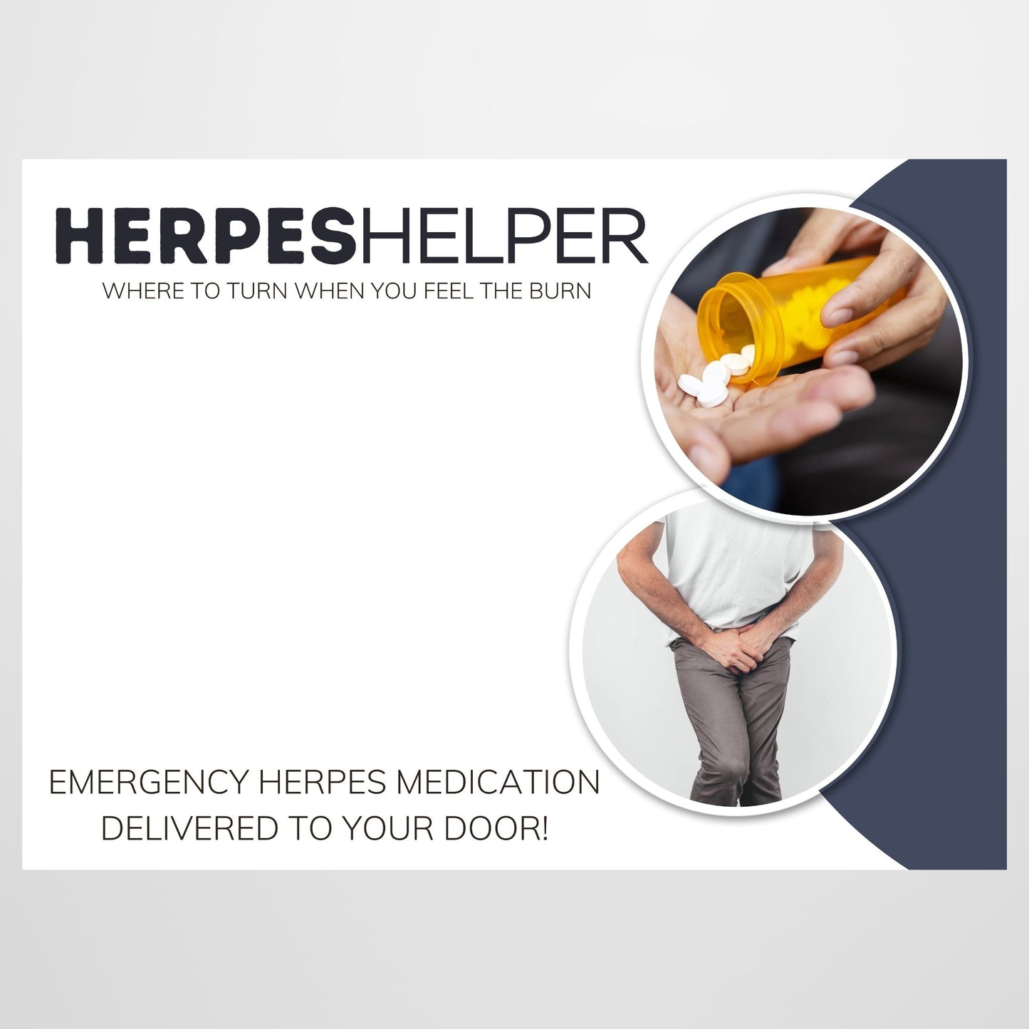 Herpes Helper (Male) Prank Mailer