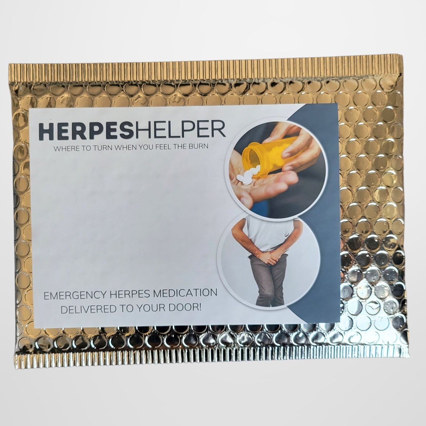 Herpes Helper (Male) Prank Mailer