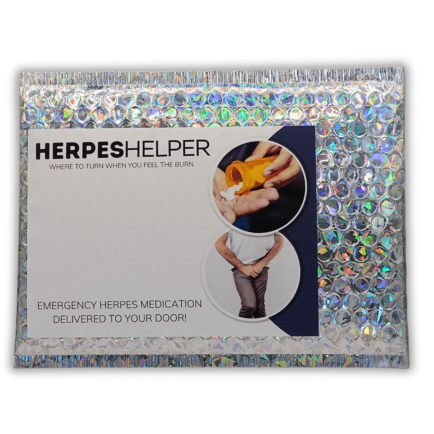 Herpes Helper Prank Mailer (Male Version)