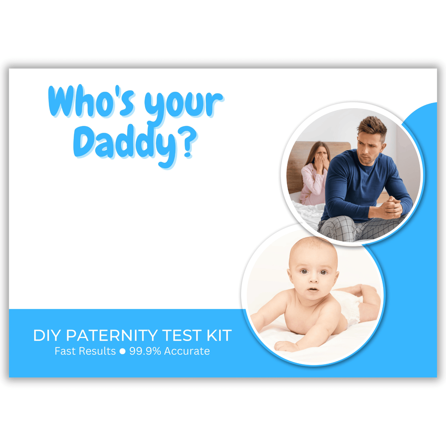 Who's Your Daddy? DNA Test Kit (Boy Version)